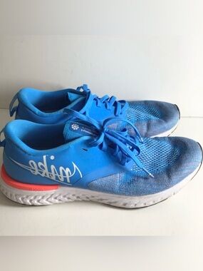 Nike Mens Odyssey React BV5730-400 Blue Fabric Running Shoes Sneakers -  Size 8
